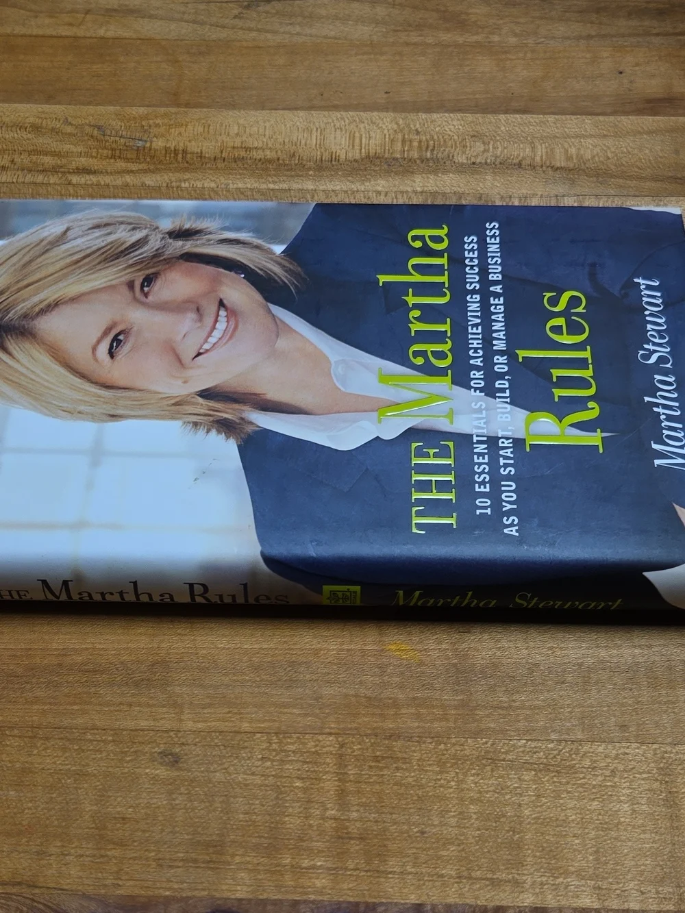 Martha Stewart The Martha Rules Hardcover - Blue Cover